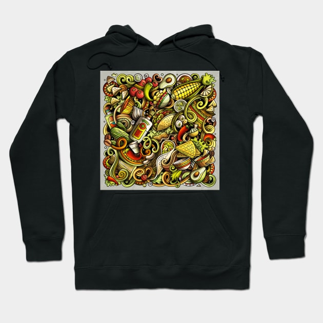 Mexican food Hoodie by tomrothster